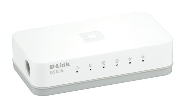 Switch Non Administrable D-Link 5-port 10/100Base-T (DES-1005A/E)