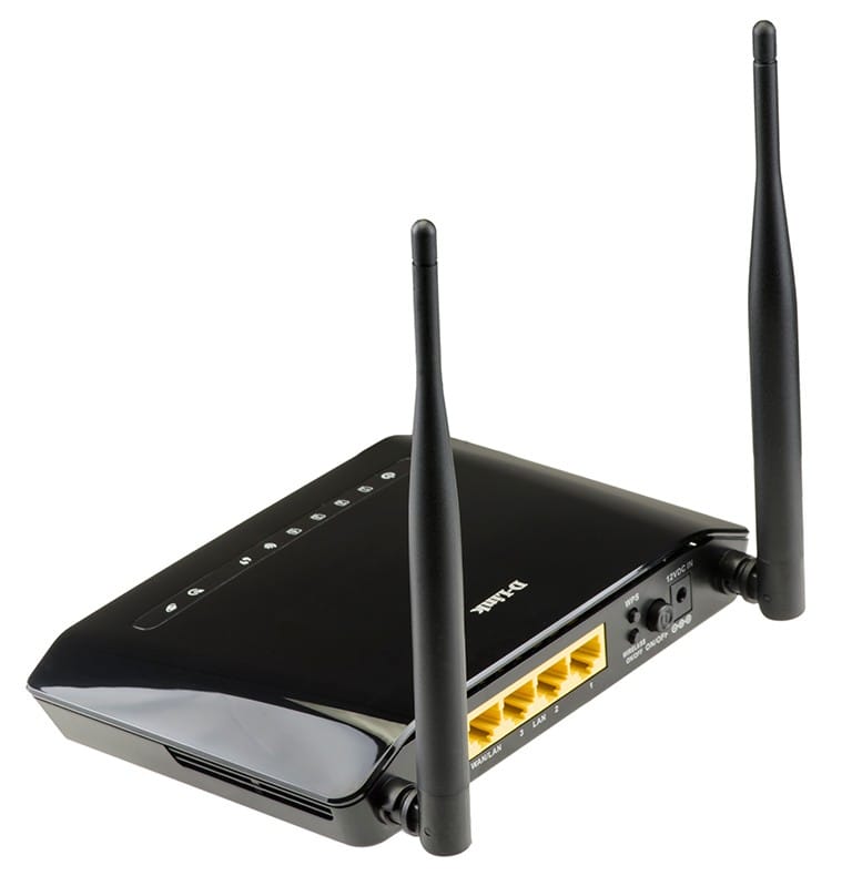 Routeur Modem WI-Fi D-Link ADSL2/2+11n 300Mbps avec 4x10/100mbps