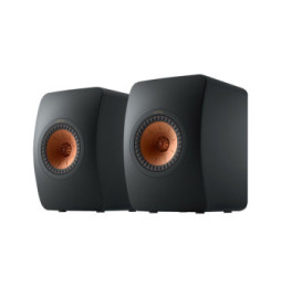 KEF LS50 Meta Noir Carbone