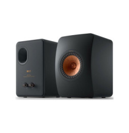 KEF LS50 Meta Noir Carbone