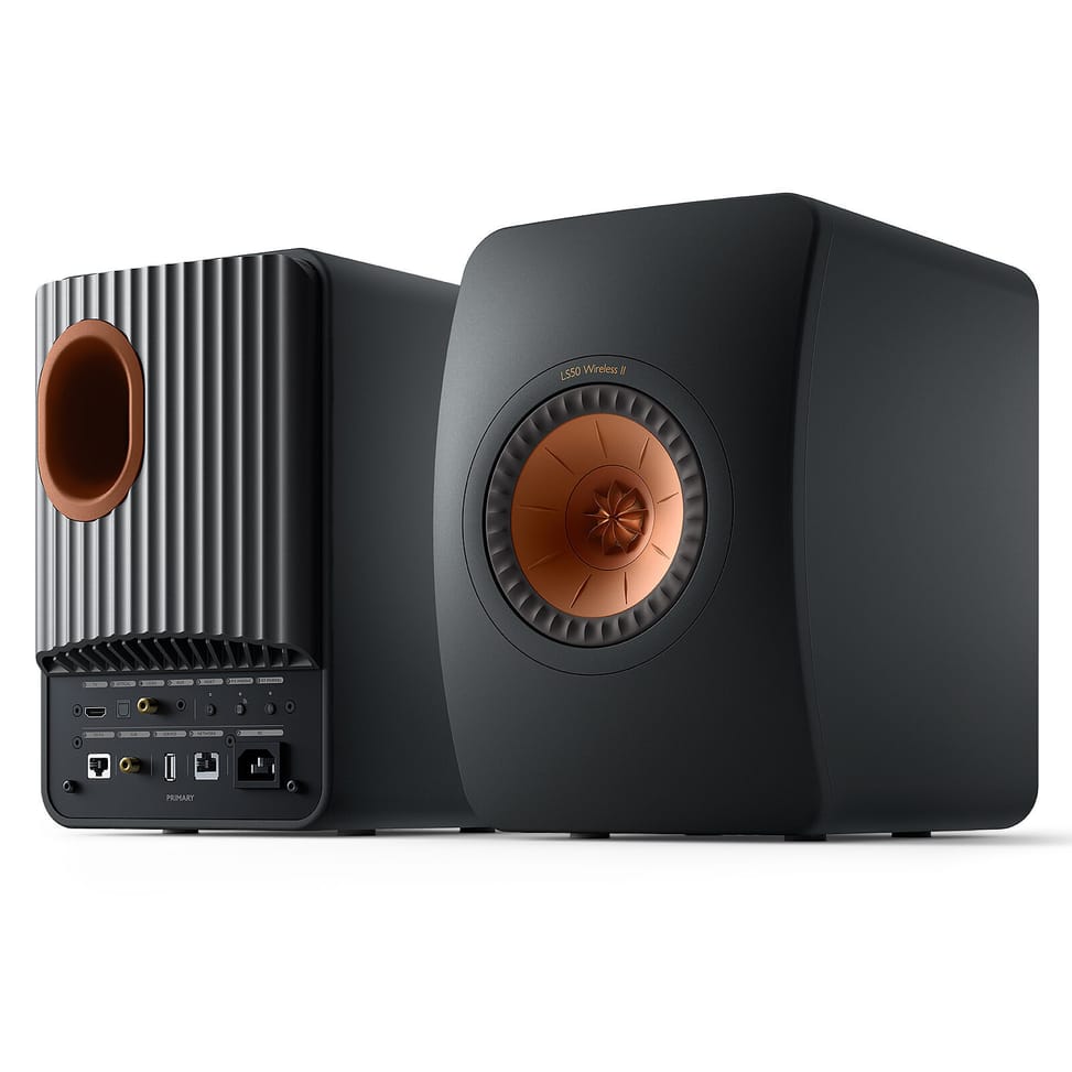 KEF LS50 Wireless II Noir Carbone — image 2