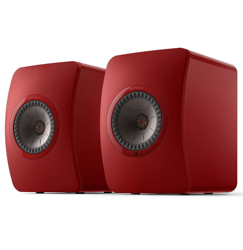 KEF LS50 Wireless II Rouge