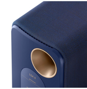 KEF LSX II Bleu Cobalt