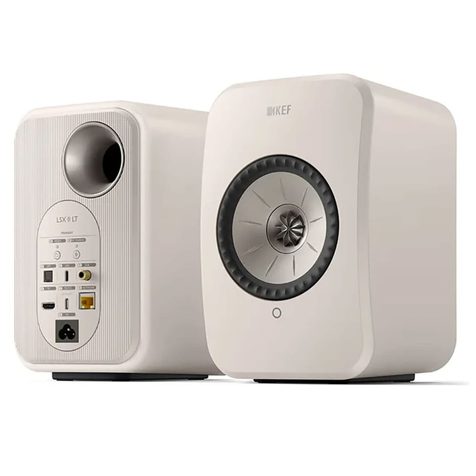 KEF LSX II LT Blanc Galet — image 2