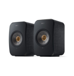 KEF LSX II Noir Carbone
