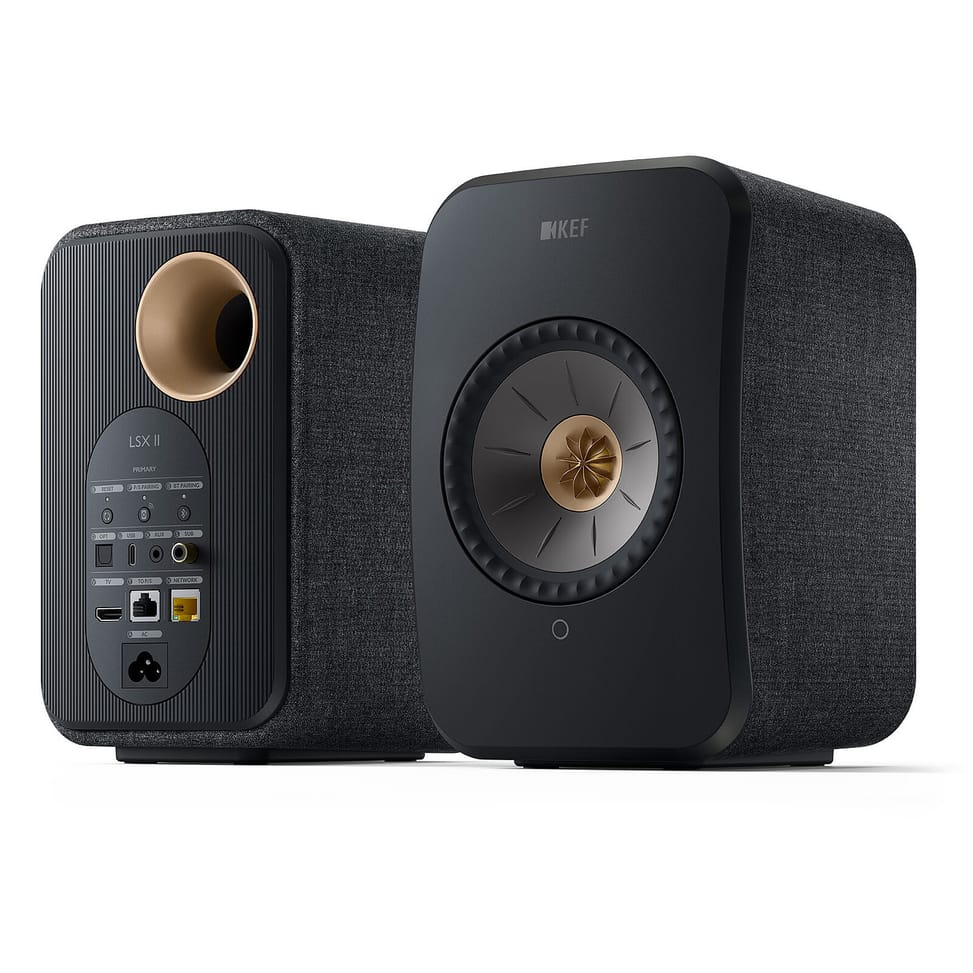 KEF LSX II Noir Carbone — image 2