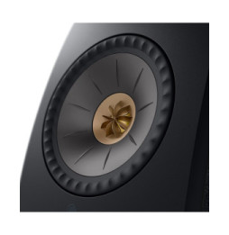 KEF LSX II Noir Carbone