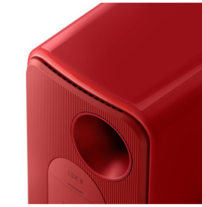 KEF LSX II Rouge