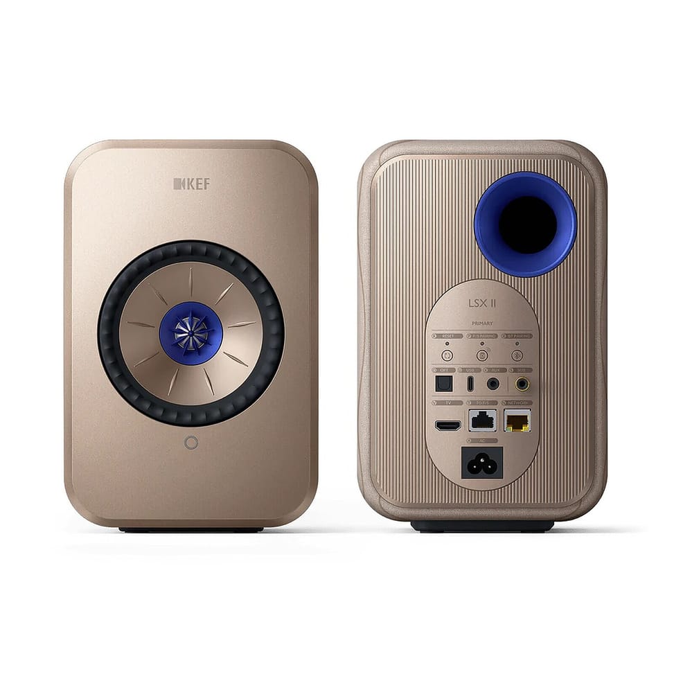 KEF LSX II Soundwave by Terence Conran + Audio-Technica AT-LP70XBT Blanc — image 5