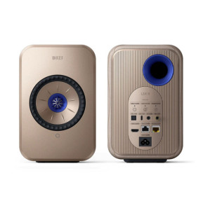 KEF LSX II Soundwave by Terence Conran + Audio-Technica AT-LP70XBT Blanc
