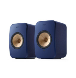 KEF LSX II Bleu Cobalt + Audio-Technica AT-LP70XBT Noir