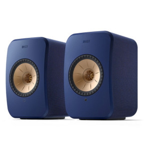KEF LSX II Bleu Cobalt + Audio-Technica AT-LP70XBT Noir