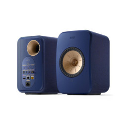 KEF LSX II Bleu Cobalt + Audio-Technica AT-LP70XBT Noir