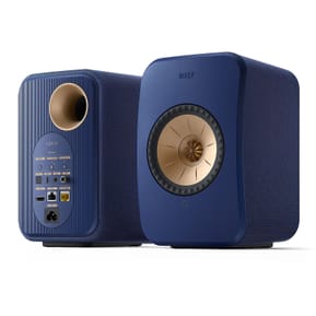KEF LSX II Bleu Cobalt + Audio-Technica AT-LP70XBT Noir — image 5