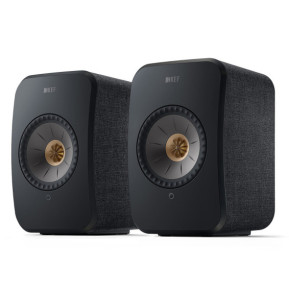 KEF LSX II Noir Carbone + Audio-Technica AT-LP70XBT Noir