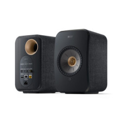 KEF LSX II Noir Carbone + Audio-Technica AT-LP70XBT Noir
