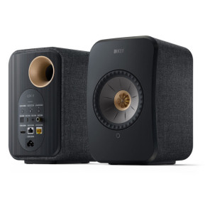 KEF LSX II Noir Carbone + Audio-Technica AT-LP70XBT Noir
