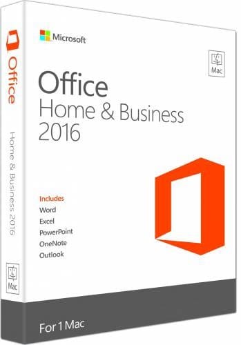 Microsoft Office Home and Business 2016 pour Mac - Français
