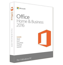 Microsoft Office Home and Business 2016 pour Windows- Français