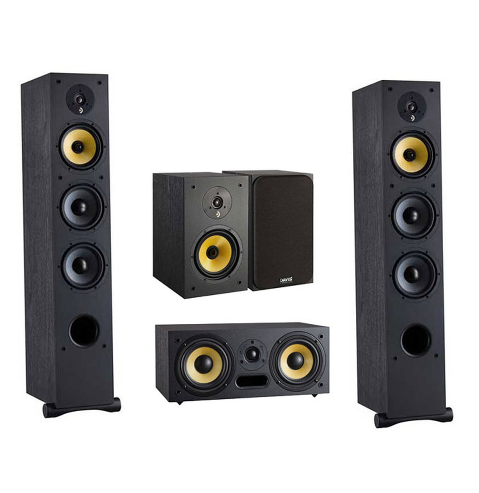 Davis Acoustics Pack Ariane 7 Noir GM