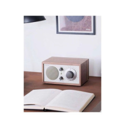 Tivoli Audio Enceinte Audio Bluetooth/Radio AM/FM/AUX Modèle One BT en Bois Marron clair