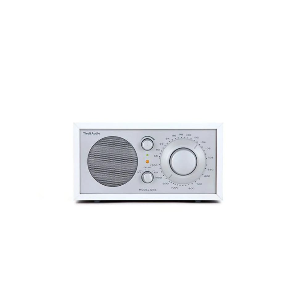 Tivoli Audio Enceinte Numérique Radio AM/FM/AUX Modèle One en Bois Blanc / Bleu — image 2