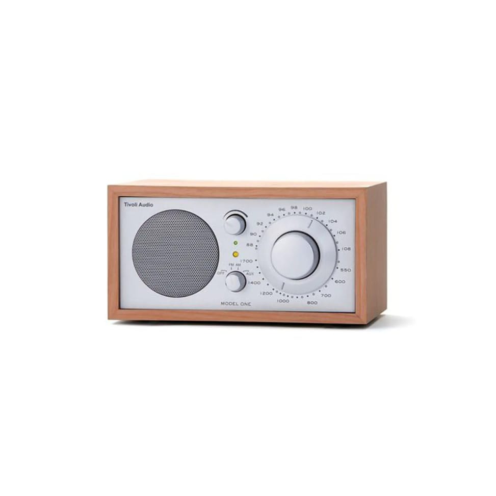 Tivoli Audio Enceinte Numérique Radio AM/FM/AUX Modèle One en Bois Rouge — image 3