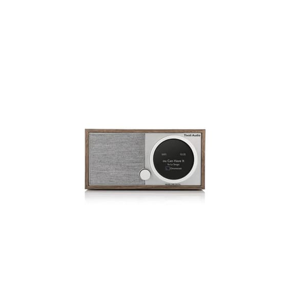 Tivoli Audio Enceinte Sans Fil Wi-Fi/Bluetooth/DAB+/FM Modèle One Digital 2ème Génération Marron