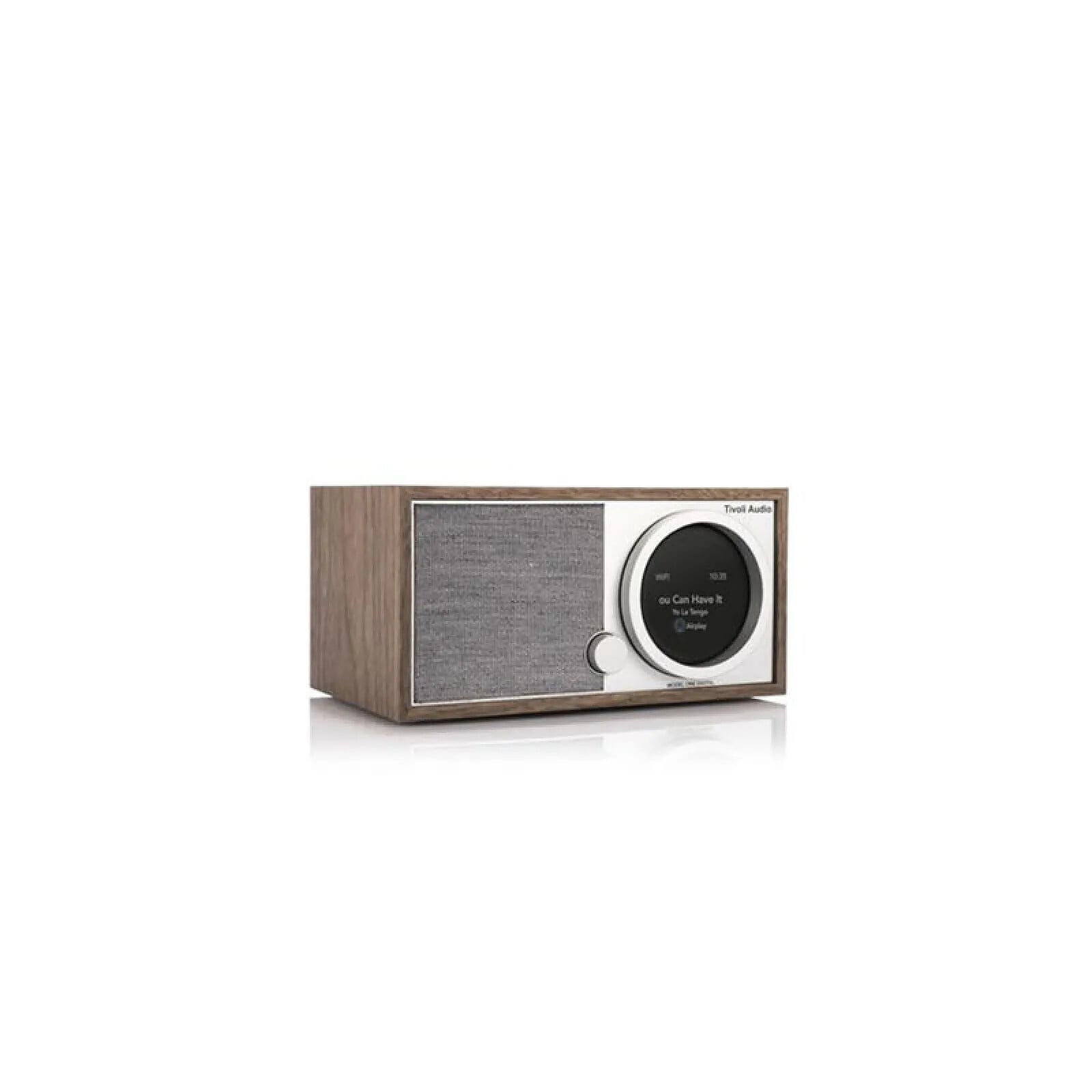 Radio Rétro - Audizio Tune60 - Radio Portable Avec Bluetooth - Radio FM Et DAB - Marron