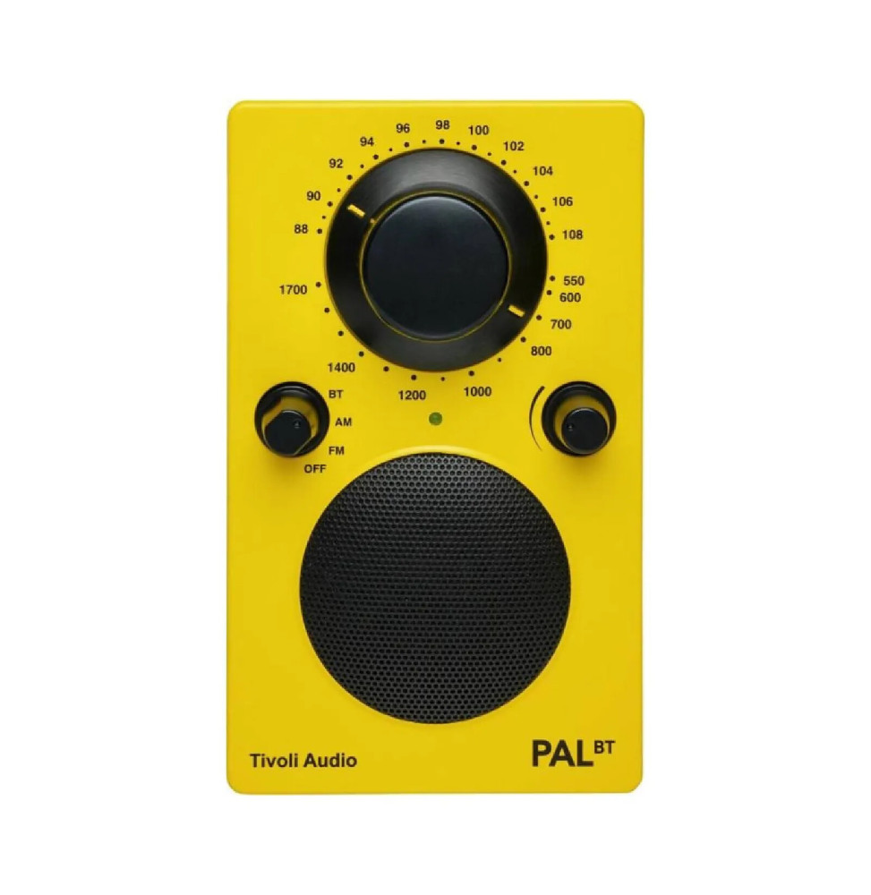 Tivoli Audio Radio AM/FM Bluetooth 5.1 Portable Jaune