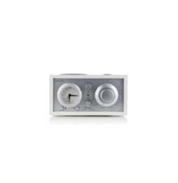 Tivoli Audio Radio-Réveil Sans Fil Modèle Three Bluetooth 5.1 avec Syntoniseur AM/FM Blanc