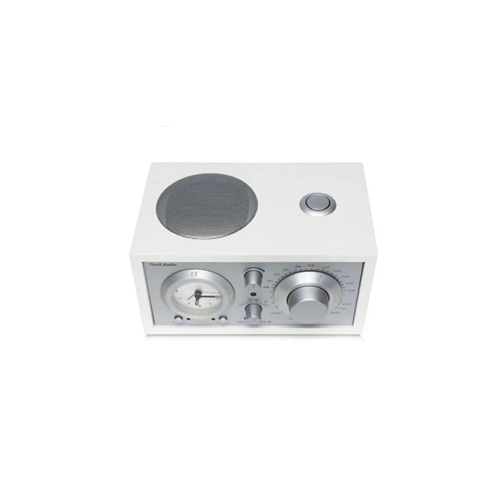 Tivoli Audio Radio-Réveil Sans Fil Modèle Three Bluetooth 5.1 avec Syntoniseur AM/FM Blanc — image 4