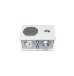 Tivoli Audio Radio-Réveil Sans Fil Modèle Three Bluetooth 5.1 avec Syntoniseur AM/FM Blanc