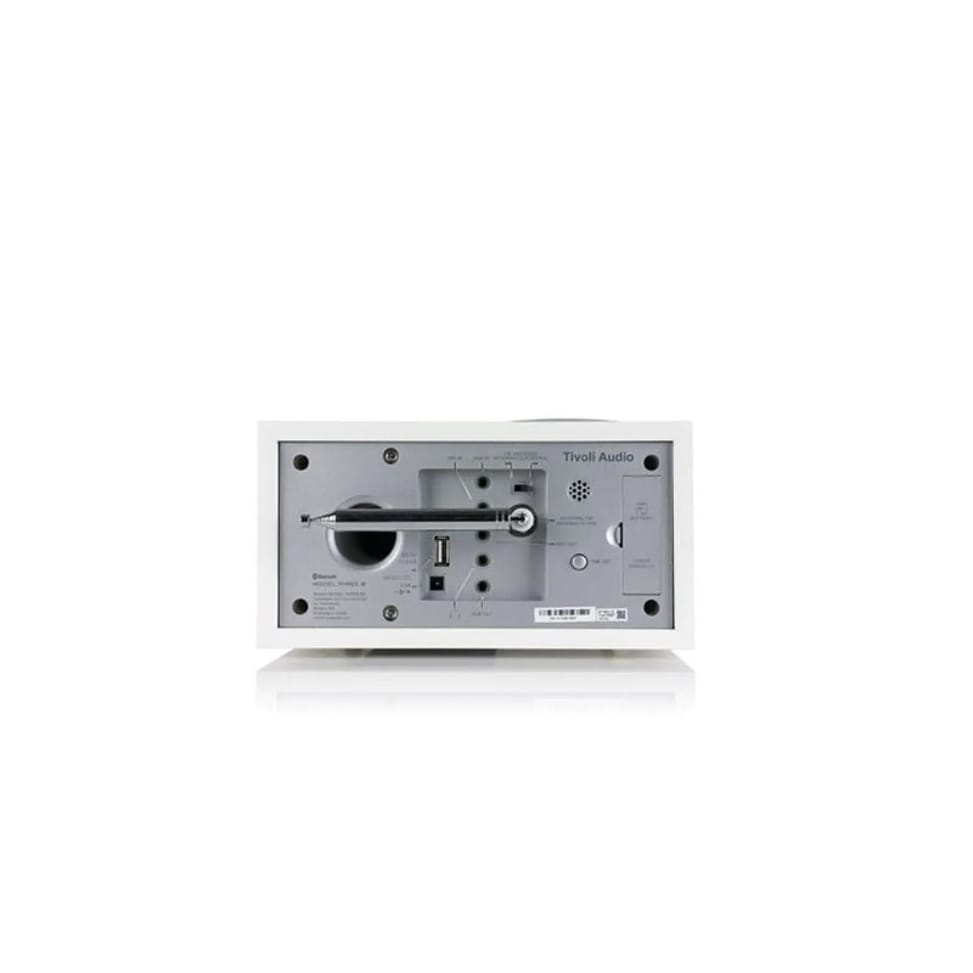 Tivoli Audio Radio-Réveil Sans Fil Modèle Three Bluetooth 5.1 avec Syntoniseur AM/FM Blanc — image 5