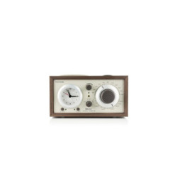 Tivoli Audio Radio-Réveil Sans Fil Modèle Three Bluetooth 5.1 avec Syntoniseur AM/FM Marron