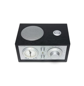 Tivoli Audio Radio-Réveil Sans Fil Modèle Three Bluetooth 5.1 avec Syntoniseur AM/FM Noir