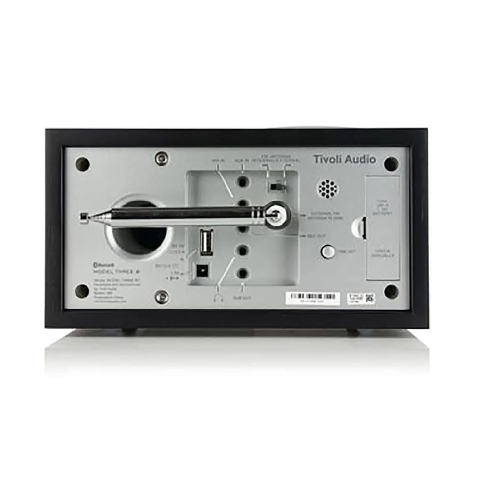 Tivoli Audio Radio-Réveil Sans Fil Modèle Three Bluetooth 5.1 avec Syntoniseur AM/FM Noir — image 5
