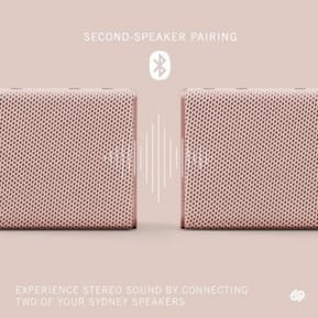 Urbanista Enceinte Bluetooth 5.0 IPX5 Sydney Portable et Légère avec Câble de Charge Rose — image 3