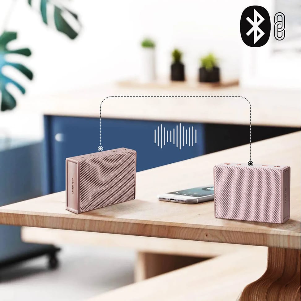 Urbanista Enceinte Bluetooth 5.0 IPX5 Sydney Portable et Légère avec Câble de Charge Rose — image 4