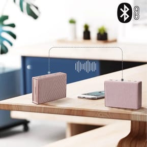 Urbanista Enceinte Bluetooth 5.0 IPX5 Sydney Portable et Légère avec Câble de Charge Rose — image 4