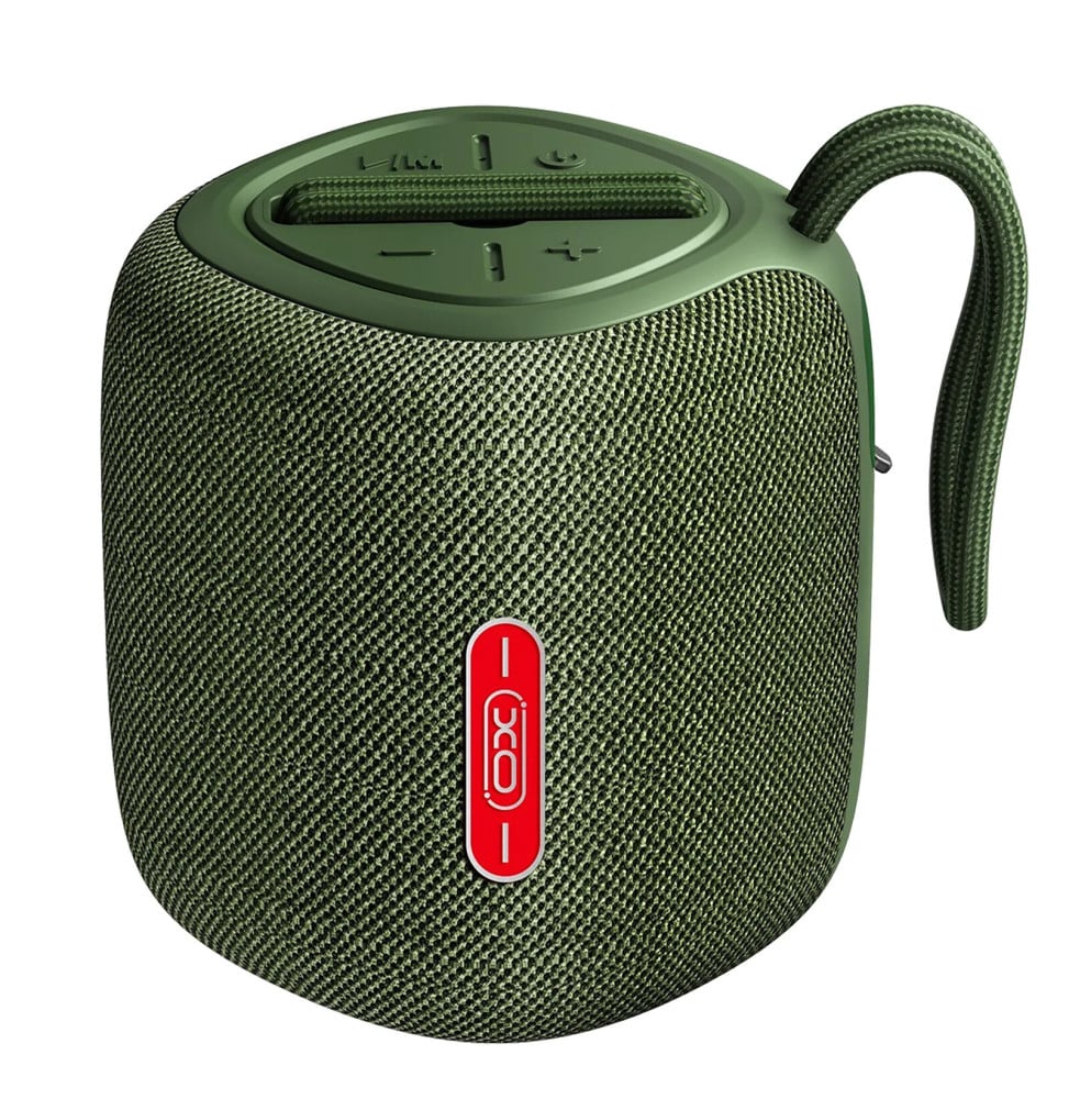 XO Enceinte Bluetooth Compact avec Dragonne Kaki