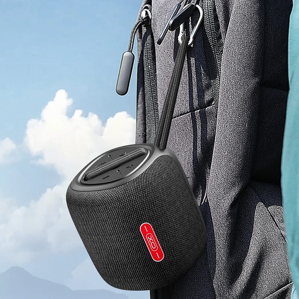XO Enceinte Bluetooth Compact avec Dragonne Noir — image 4