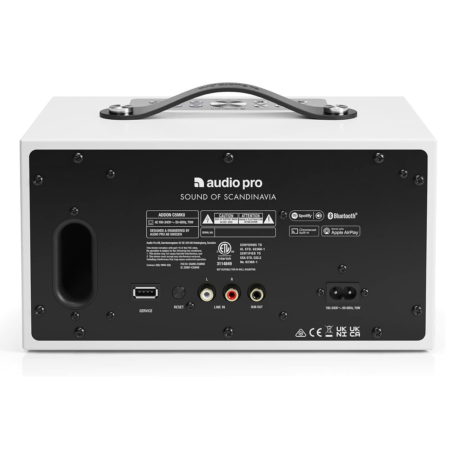 Audio Pro C5 MKII Blanc prix Maroc