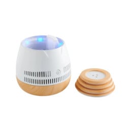 AROMASOUND Enceinte Audio Symphoney Lumineuse avec Diffuseur d'Huiles Essentielles Blanc