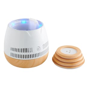 AROMASOUND Enceinte Audio Symphoney Lumineuse avec Diffuseur d'Huiles Essentielles Blanc — image 2