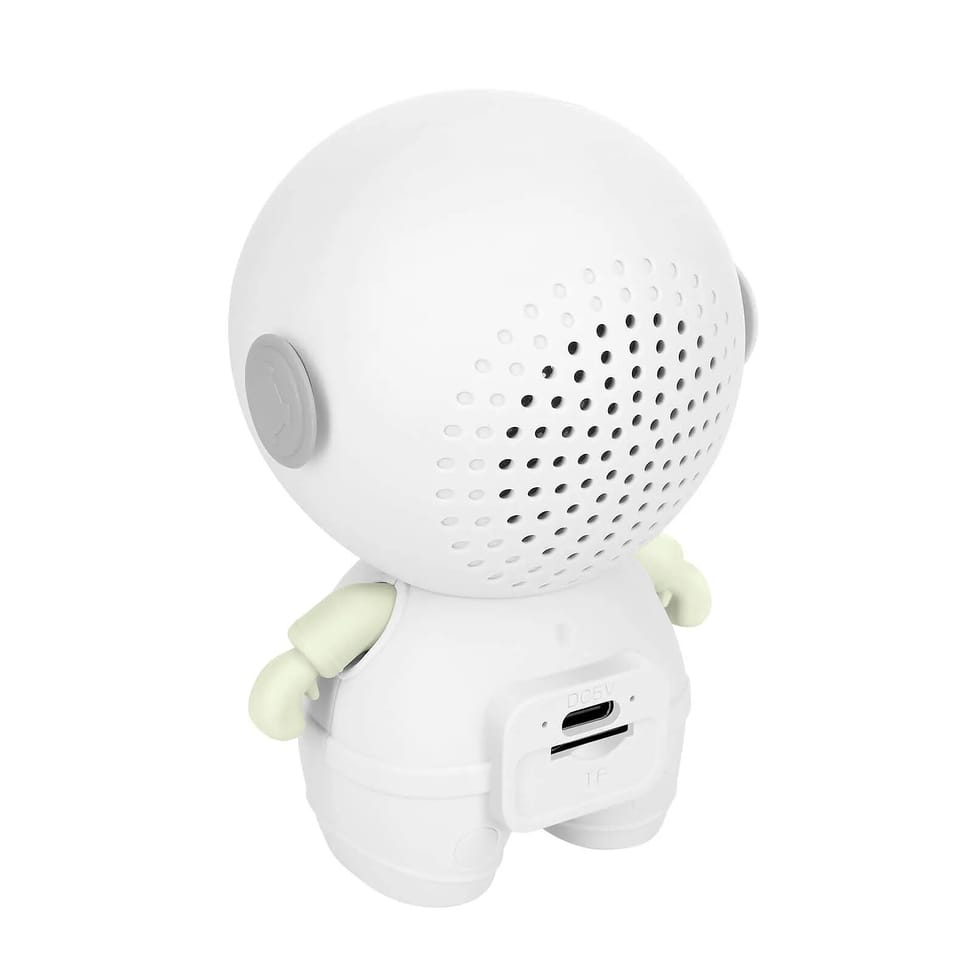 Avizar Enceinte Bluetooth Astronaute LED RGB Compact Blanc — image 2