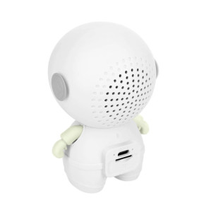 Avizar Enceinte Bluetooth Astronaute LED RGB Compact Blanc