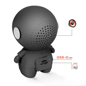 Avizar Enceinte Bluetooth Astronaute LED RGB Compact Noir — image 5