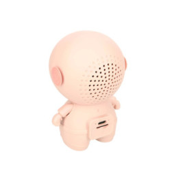 Avizar Enceinte Bluetooth Astronaute LED RGB Compact Rose