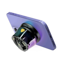 Avizar Enceinte Bluetooth MagSafe Portable et Lumineuse Noir